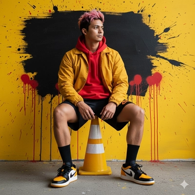 Studio foto random concept