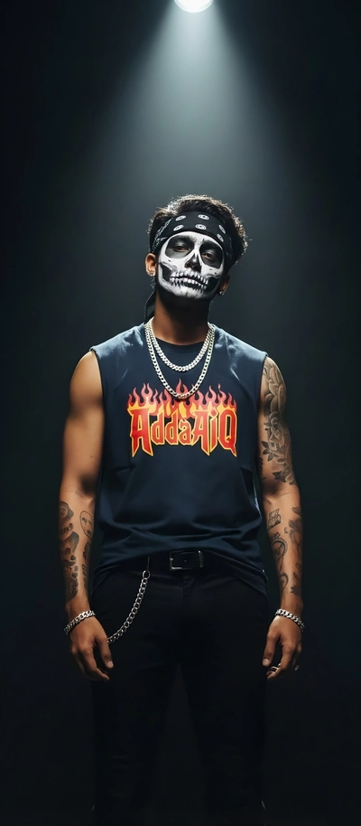 Talwiinder's Face inspired Body Painting Art Prompt
