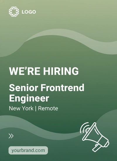 Tech Recruitment Banner - Software Developer Position