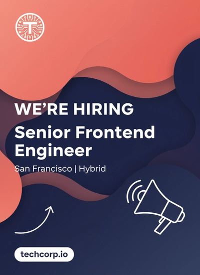 Tech Recruitment Banner - Software Developer Position