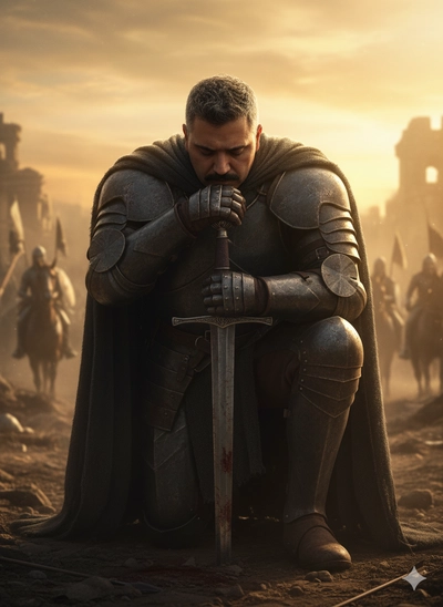 The Last Oath – Medieval Cinematic Portrait
