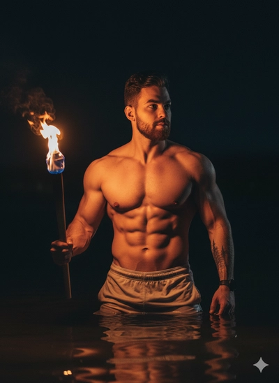 Tocha Flamejante