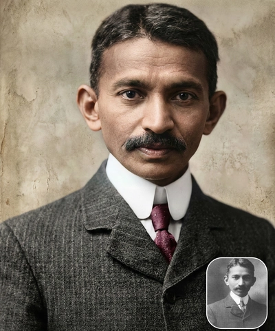 Ultra-clean and hyper-detailed restoration and colorization of an old historical photograph