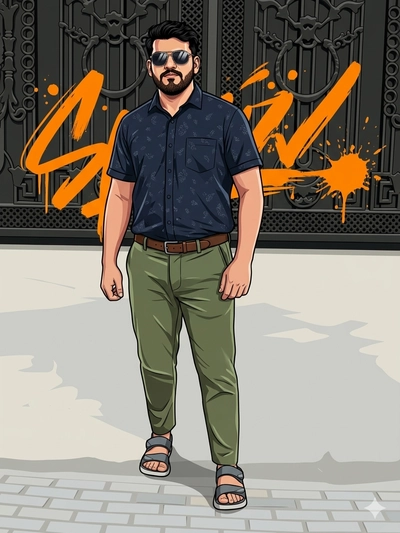 vector portrait