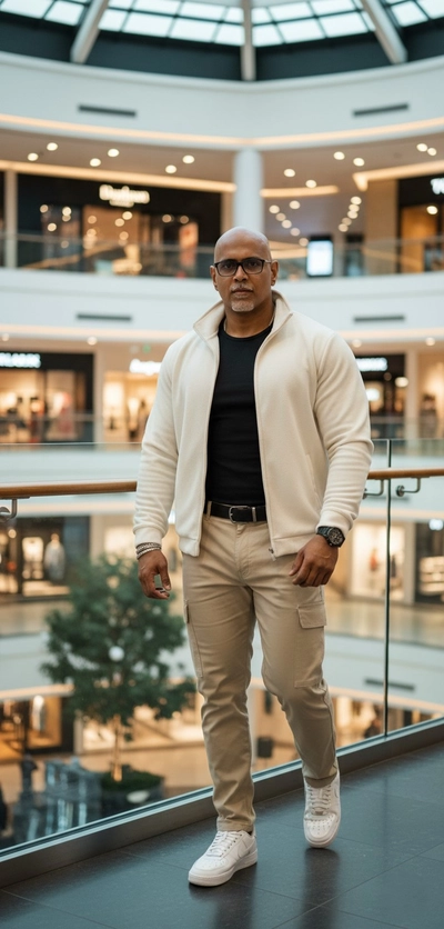 Walking in the mall