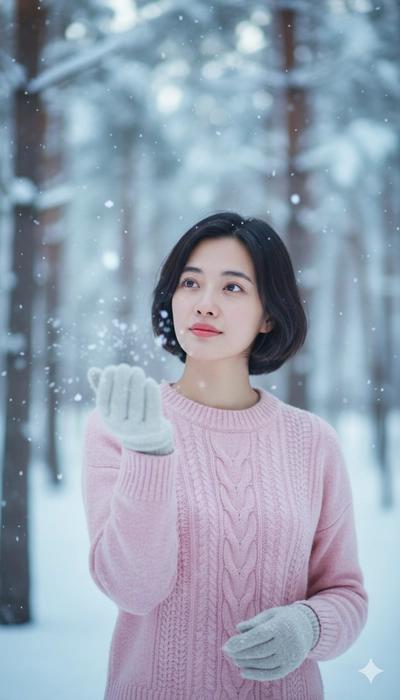 winter portrait