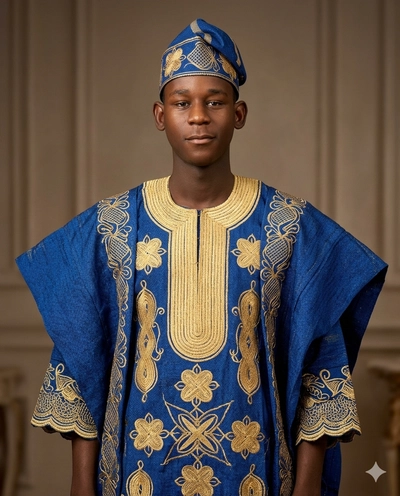 Yoruba Agbada Royal Look