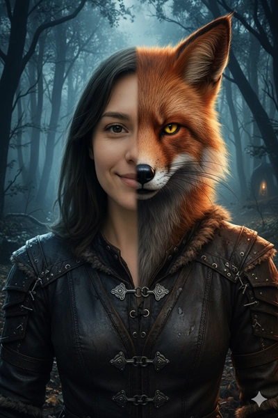 Your wild side (based on your face)